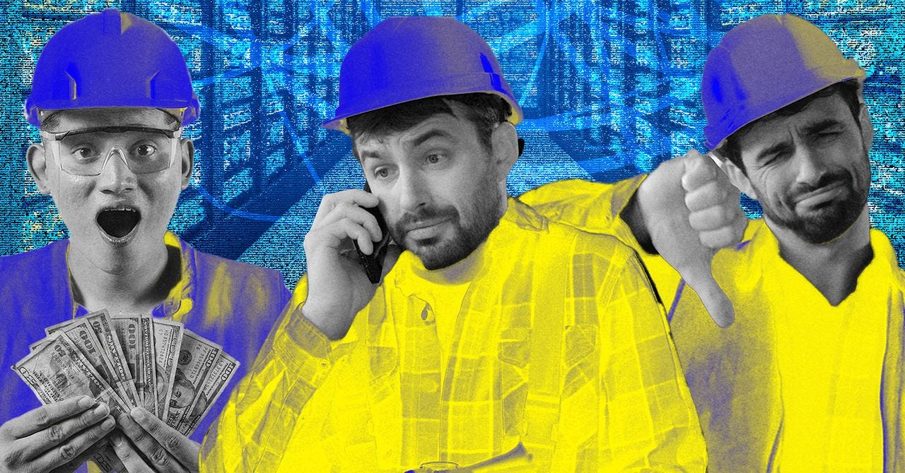 Der KI-Bauboom spaltet jetzt die, die ihn bauen Der KI-Bauboom spaltet jetzt die, die ihn bauen