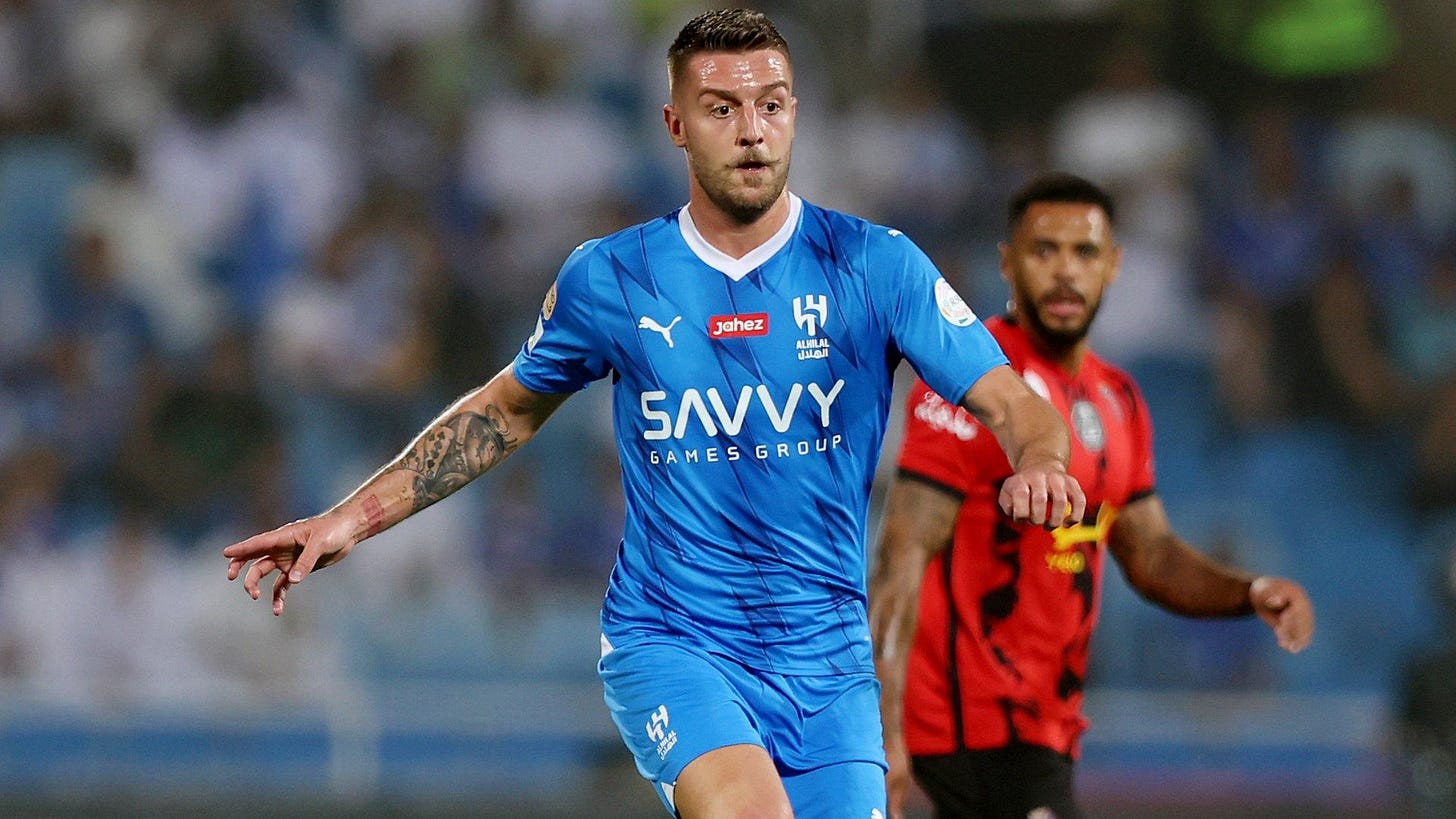 Another star unhappy in Saudi Arabia? Al-Hilal's Sergej Milinkovic-Savic  tells ex-Lazio team-mates he wants to return to Rome | Goal.com