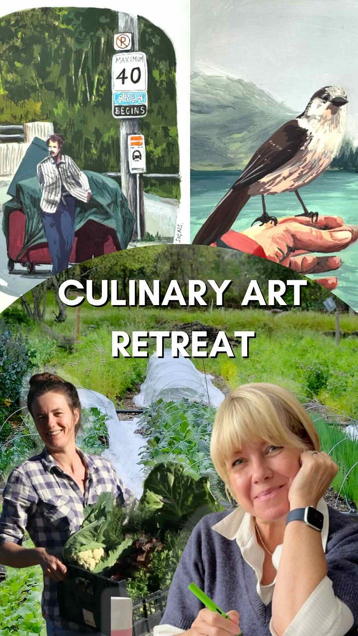 Art Retreat with Culinary Workshops