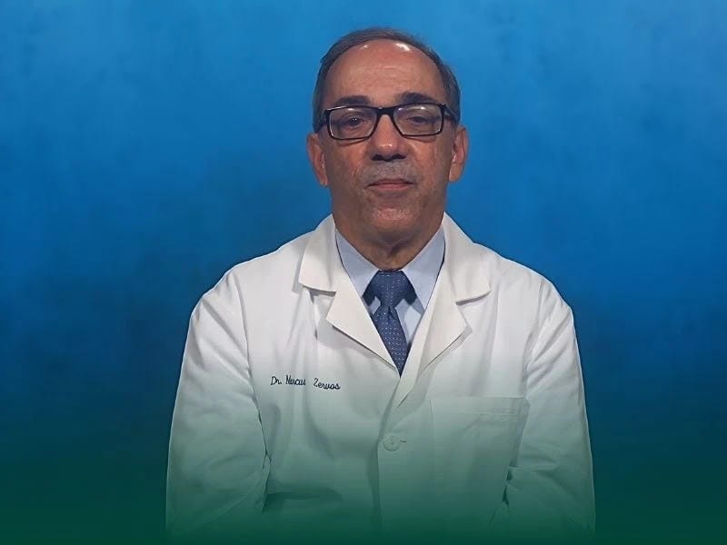 Dr Marcus Zervos, lead author, sat on his own study and didn't submit it for peer review or publication