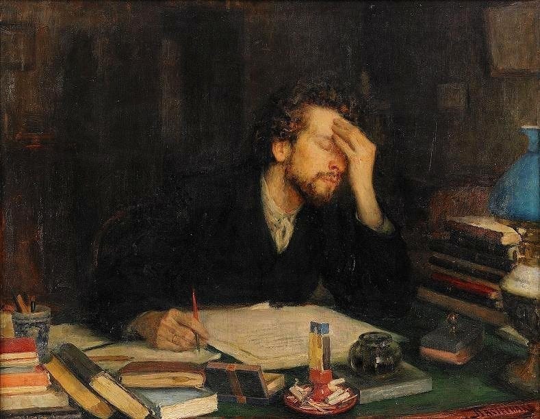 Leonid_Pasternak_-_The_Passion_of_creation_(1) - The American Interest
