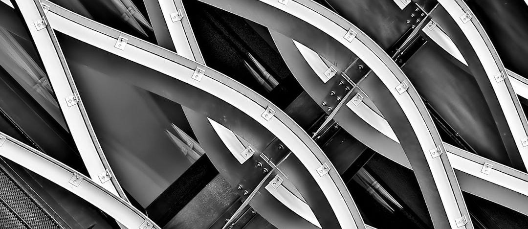 minimalist photography of spiral structure minimalist photography of spiral structure