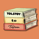 Logo for From Tolstoy to Tolkien, with Cams Campbell