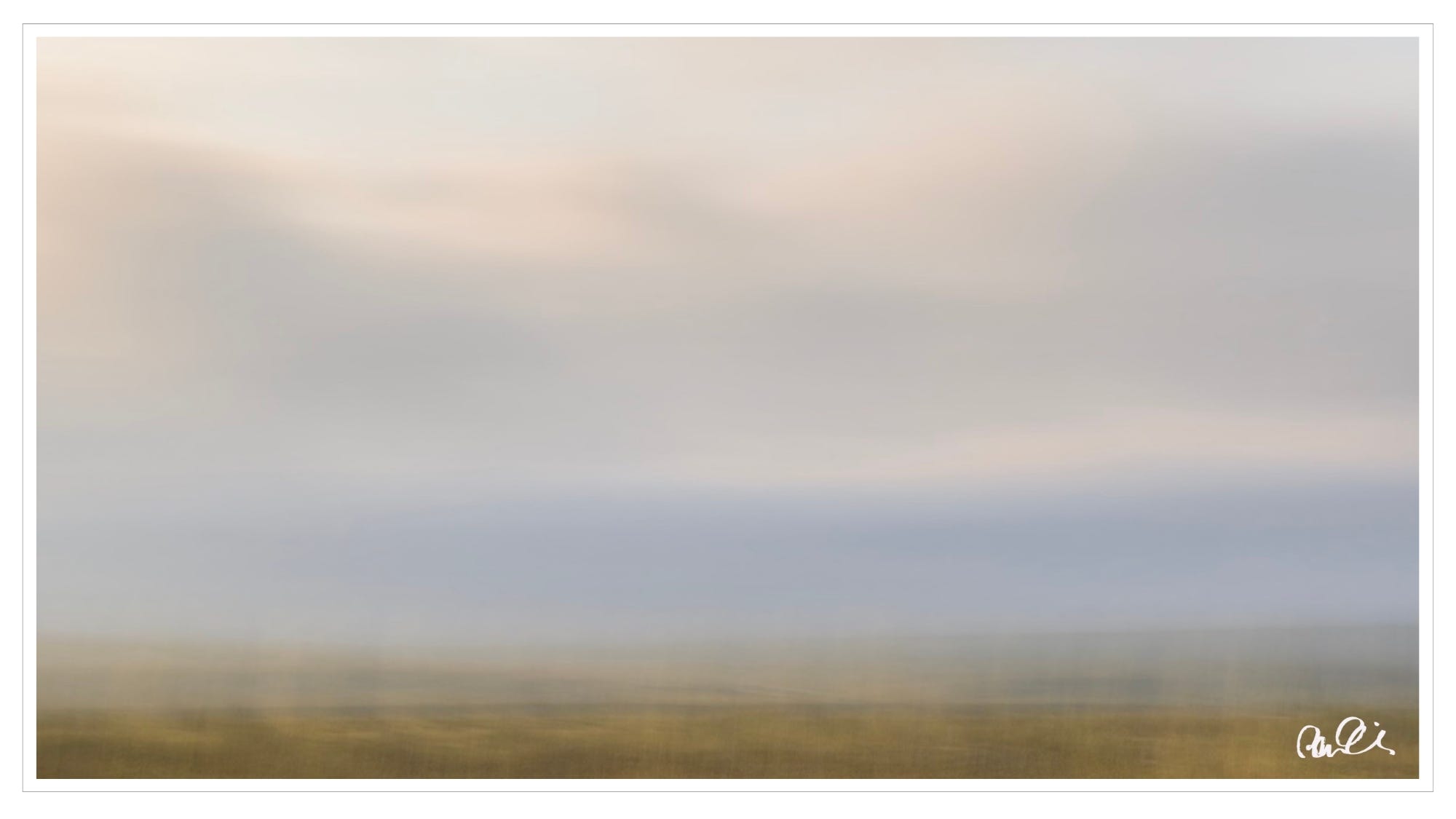 Abstract: sunrise, Tundra, inside Arctic Circle, Alaska, long exposure