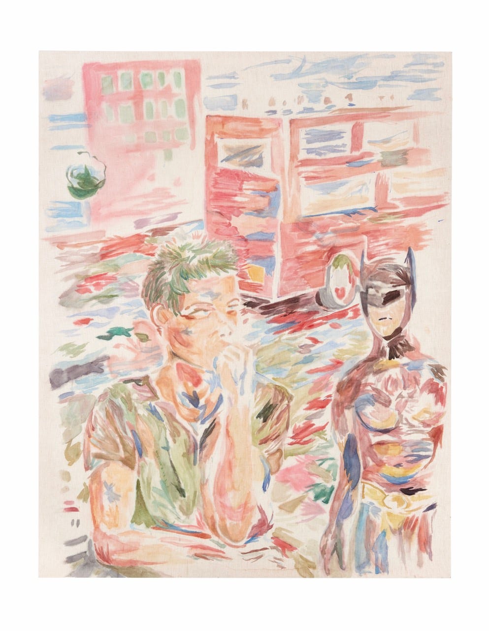 Gus Van Sant's paintings are pure cinema