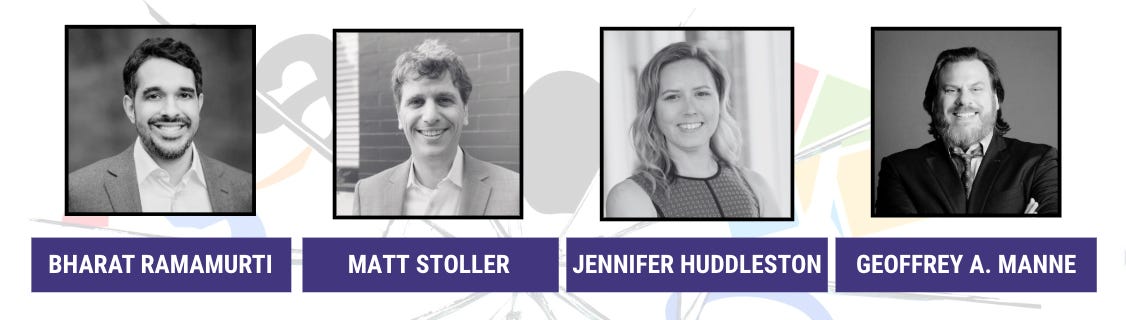 Meet the Panel: A Timely Debate on Big Tech
