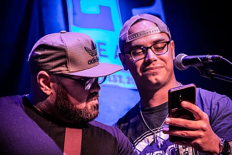 Dylan Dodd and Giancarlo Martini / all photos by author