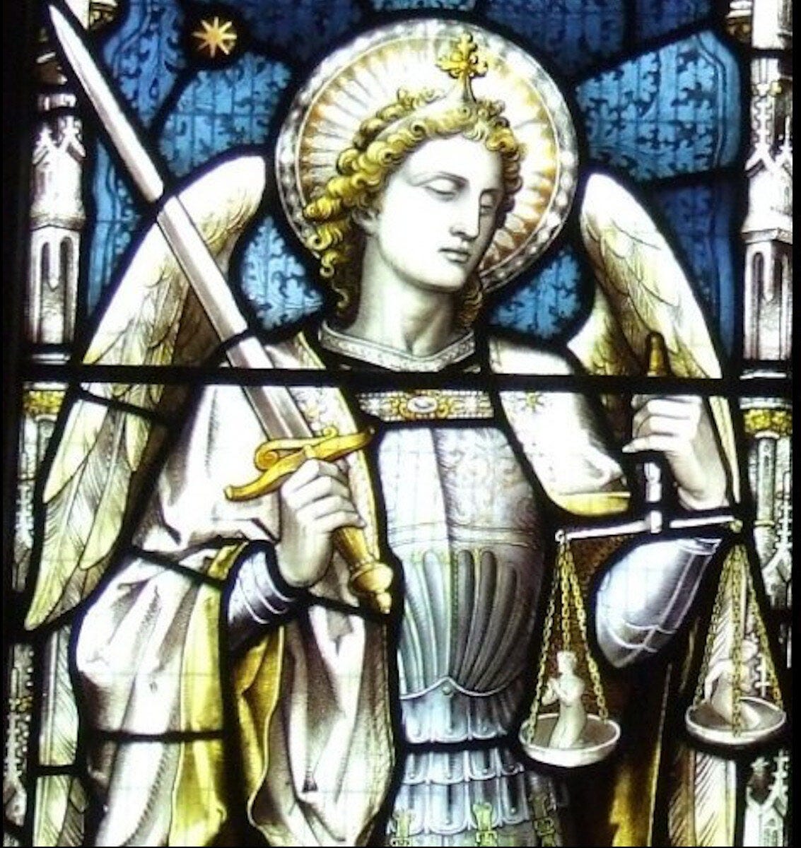 Angelic Justice: Saint Michael the Archangel and the Scales of Hesed —  Beyond These Stone Walls