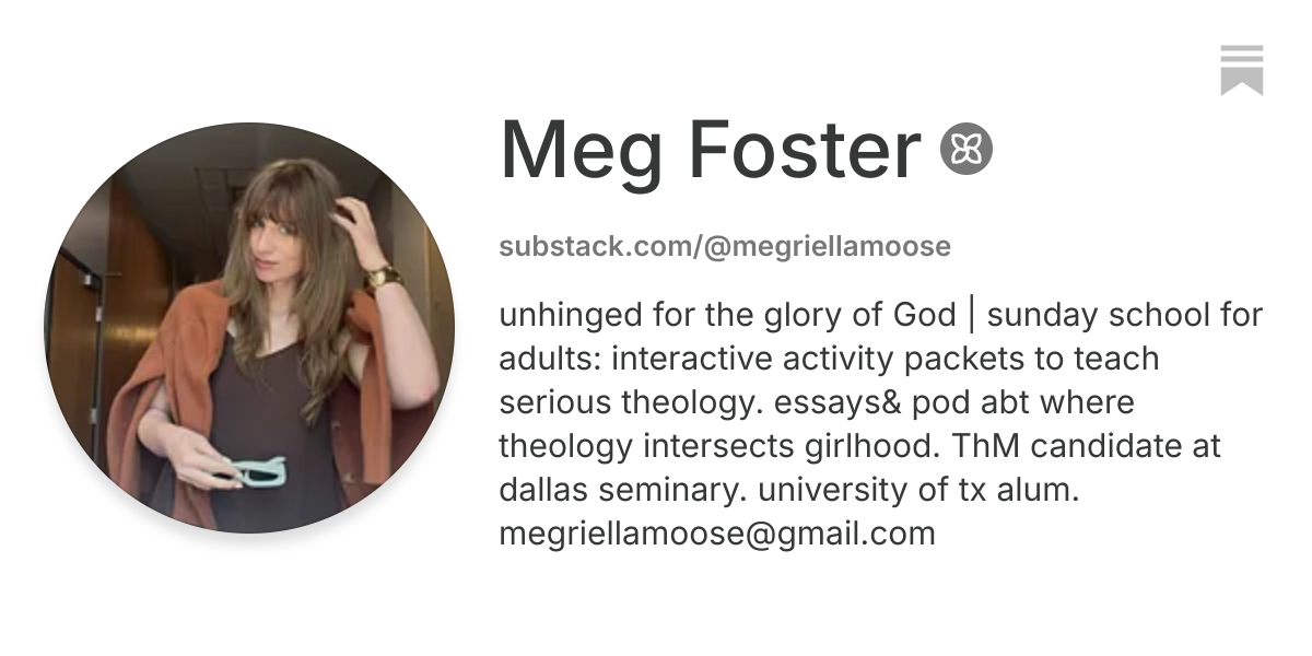 Meg Foster | Substack