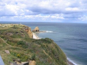 Point du Hoc from above Point du Hoc from above