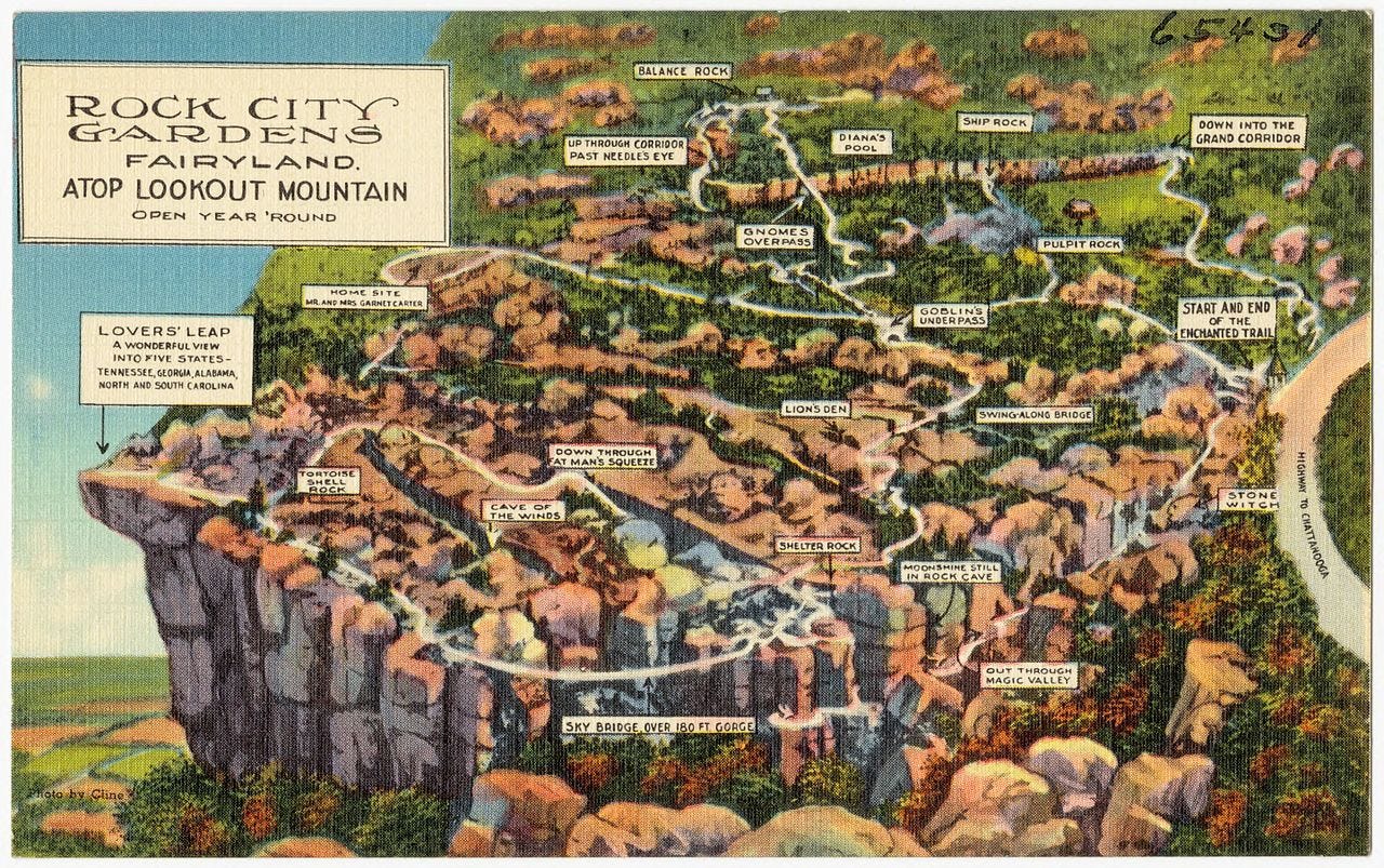 Fairyland Caverns in Rock City Gardens – The Underground World of Caves