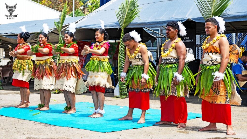 Traditional dance in Tonga