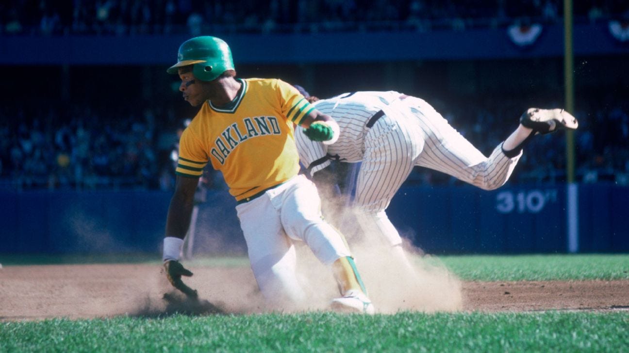 Why no leadoff hitter will ever top Rickey Henderson - ABC7 Los Angeles