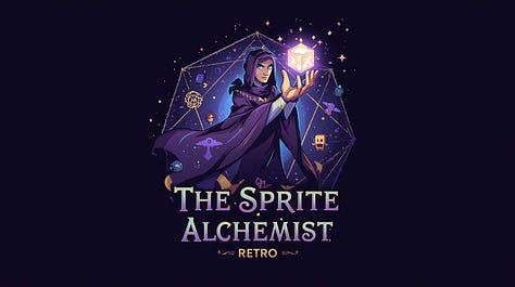 A Gallery Of Logos For The Sprite Alchemist - Retro!