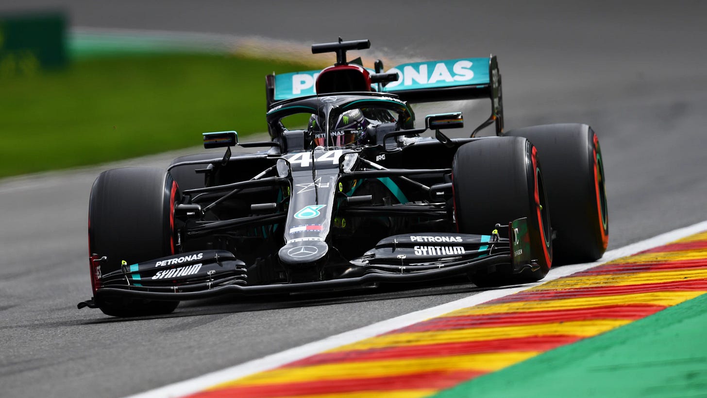 2020 Belgian Grand Prix qualifying report: Hamilton storms to pole as both  Ferraris are knocked out in Q2 | Formula 1®