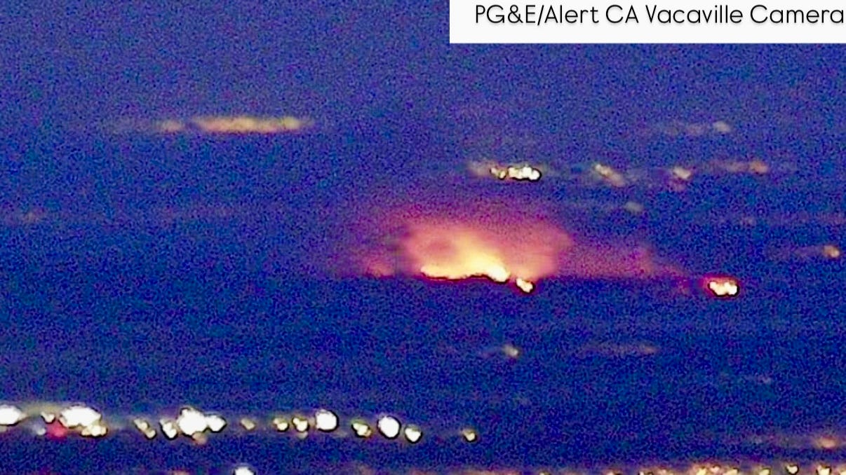 Grasslands Fire burns in multiple NorCal counties