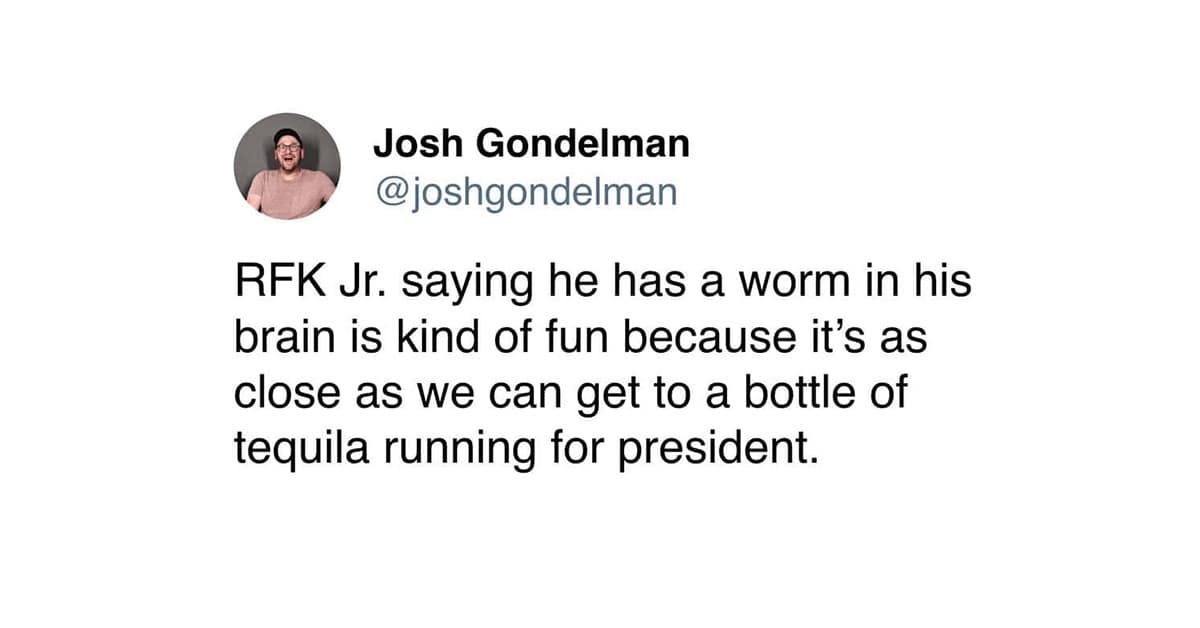 RFK JR SPEAKS MORE BULLSH!T