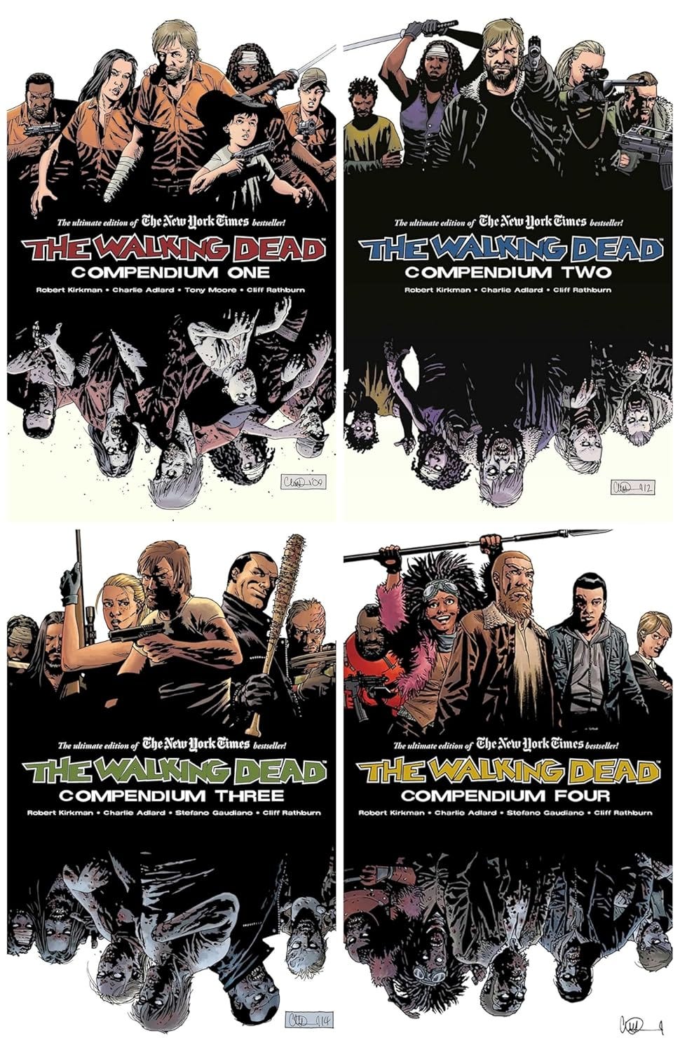 Cover image of The Walking Dead Compendium set.