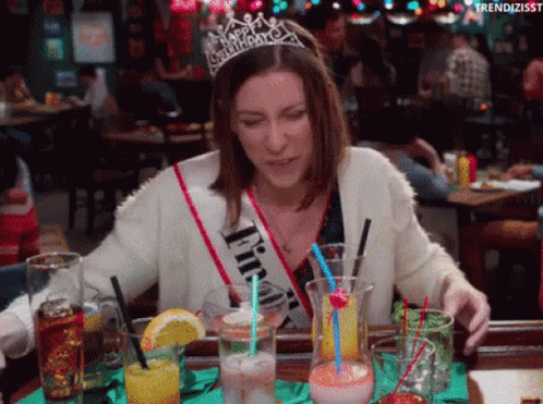 Drink Cocktails GIF - Drink Cocktails Sue Heck - Discover & Share GIFs