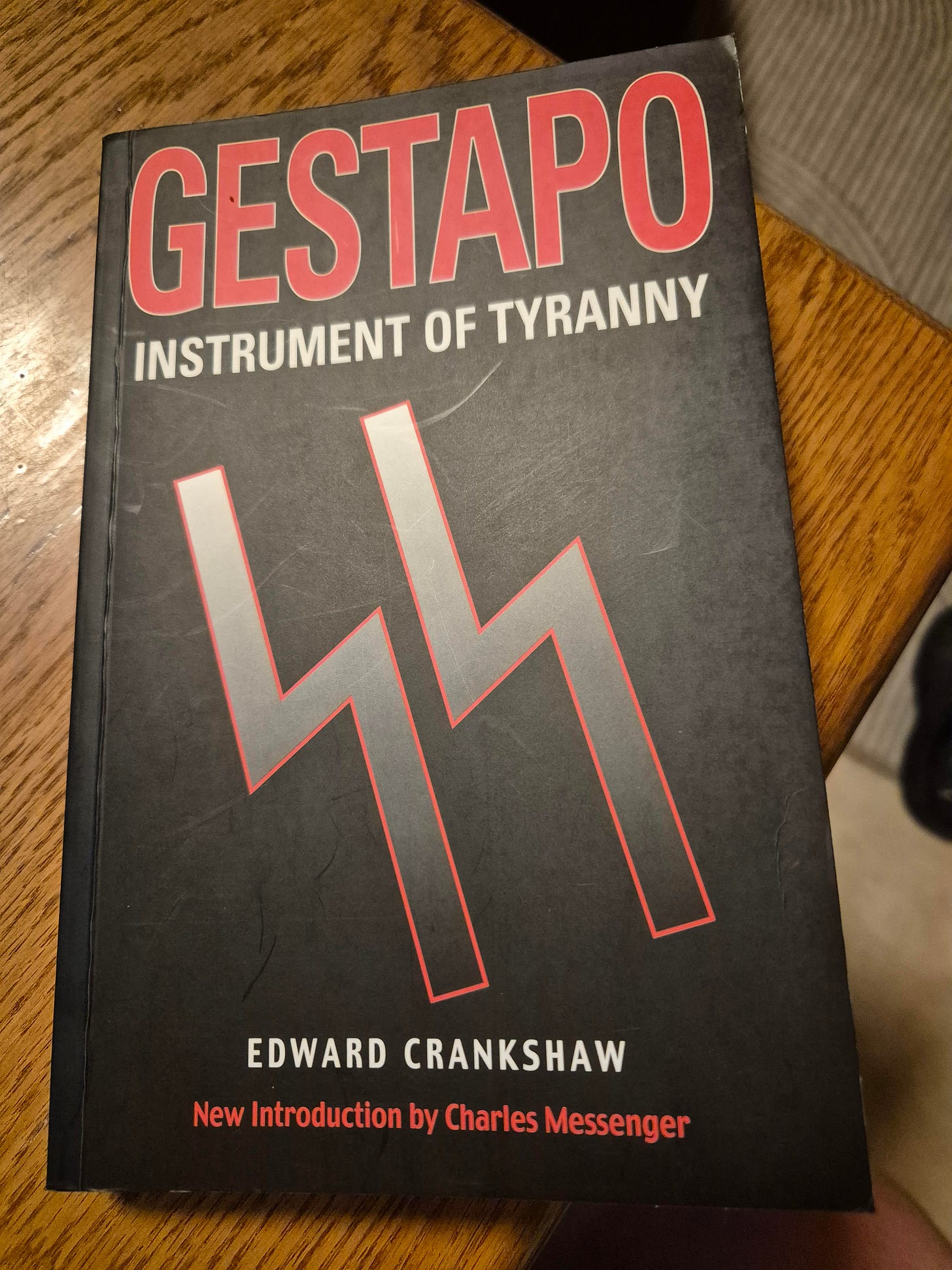 Book Cover: Gestapo - Instrument of Tyranny by Edward Crankshaw