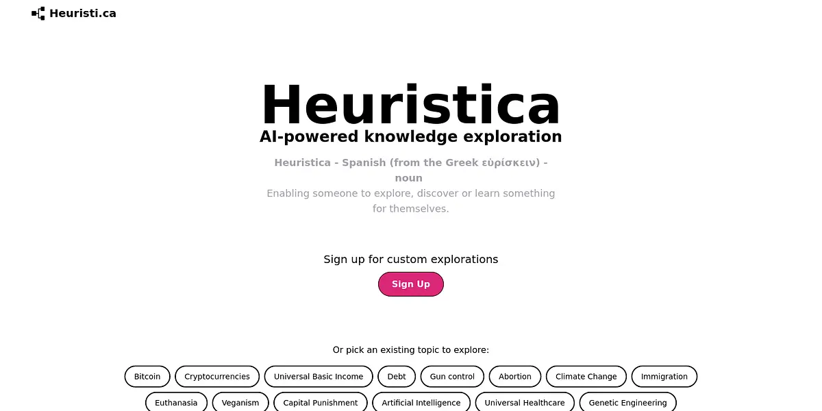 Heuristica Information, Pricing and Alternatives 2025