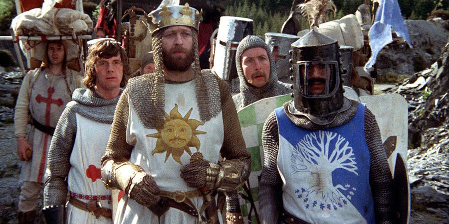 The Knights of Ni in Monty Python and the Holy Grail