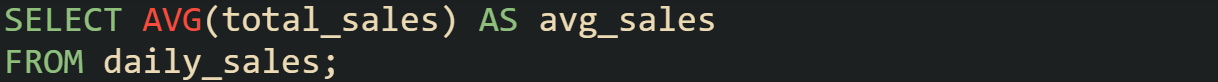 How to Create a Rolling 7 Day Average with SQL