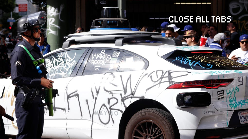 Waymo Robotaxis - Uneasiness and Vandalism | KQED