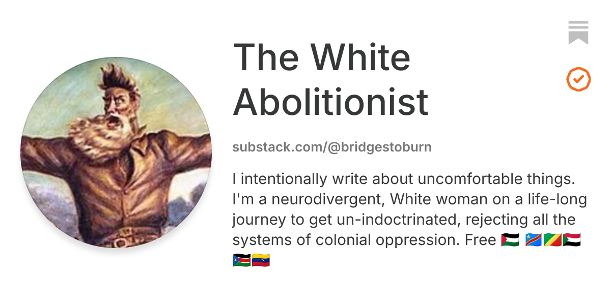 The White Abolitionist | Substack