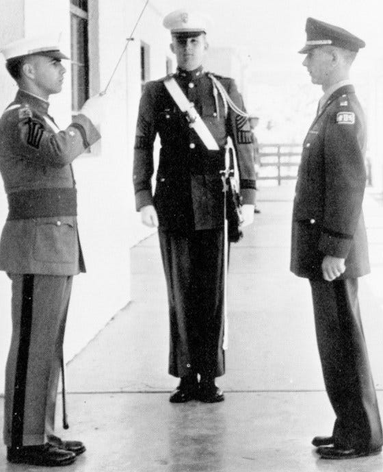 Donald Trump in his senior year at New York Military Academy, 1964. Donald Trump in his senior year at New York Military Academy, 1964.