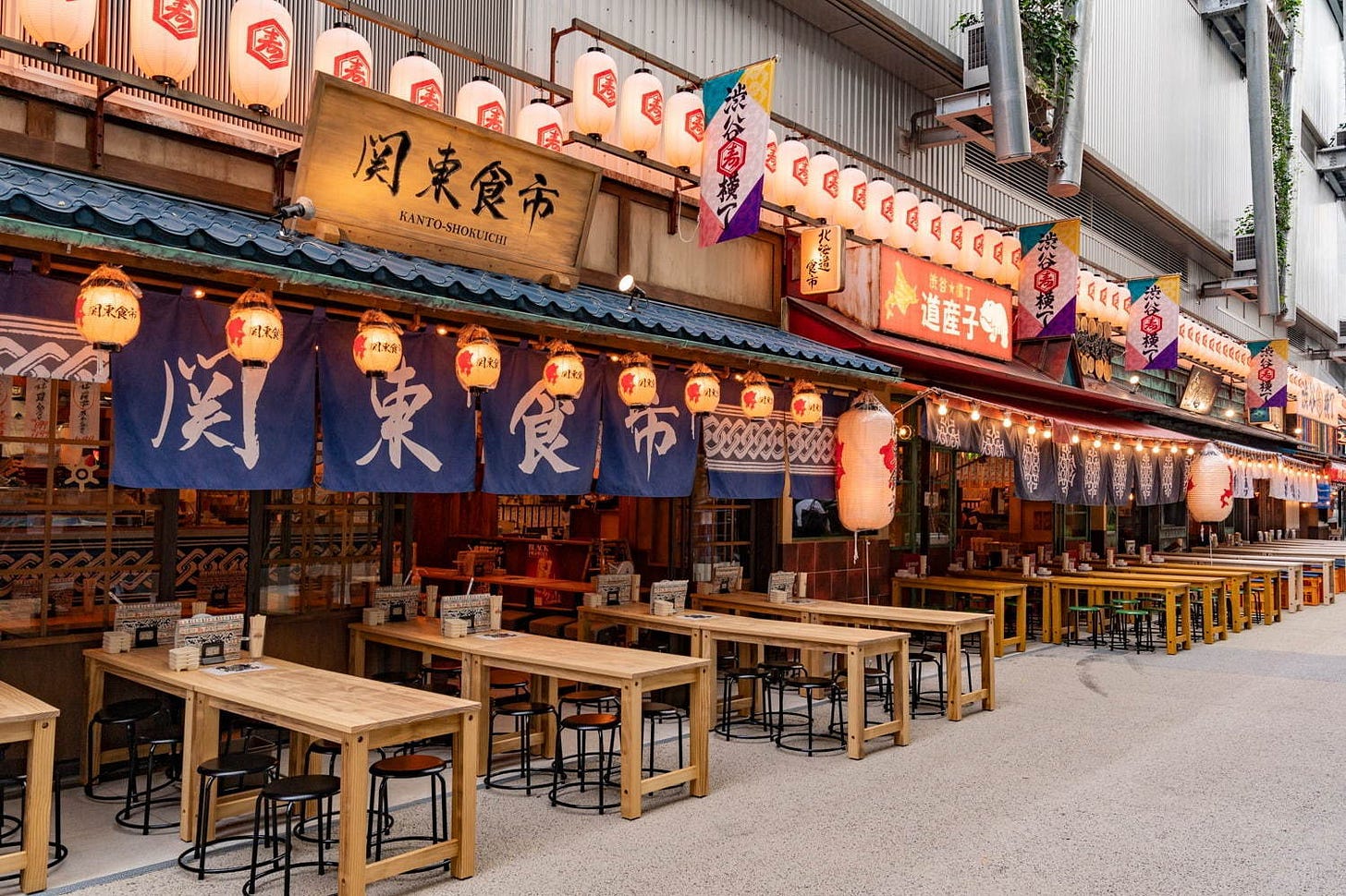 渋谷横丁」ミヤシタパークに新フードエリア - 全国のご当地料理店や純喫茶、バルなど - ファッションプレス