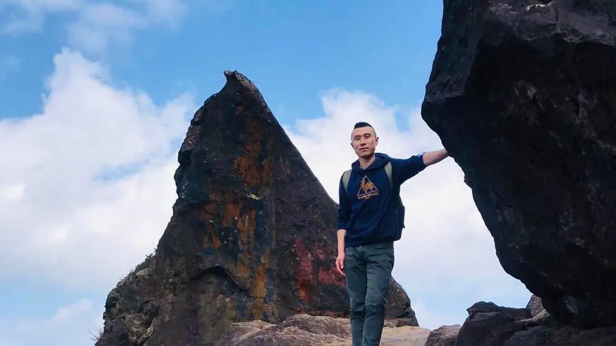 回返大陆办“除籍”却遭羁押的八旗文化总编辑富察(李延贺)。(富察回台湾粉专) 回返大陆办“除籍”却遭羁押的八旗文化总编辑富察(李延贺)。(富察回台湾粉专)