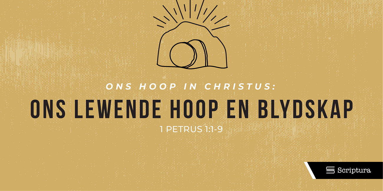 Ons hoop in Christus: ons lewende hoop en blydskap