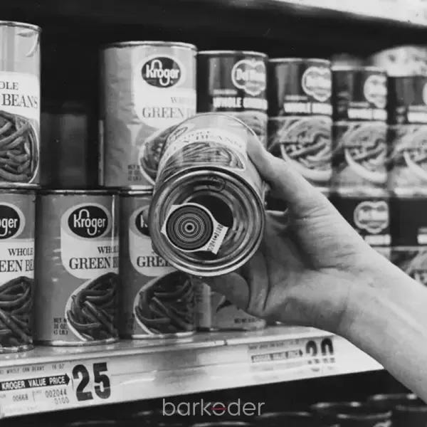 Bullseye on a can