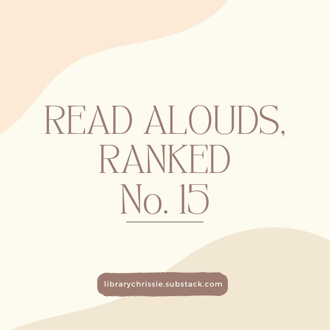 Read Alouds Ranked - No. 15