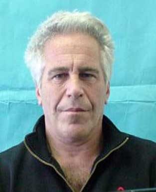 Booking photograph of Jeffrey Epstein taken in August 2009 Booking photograph of Jeffrey Epstein taken in August 2009