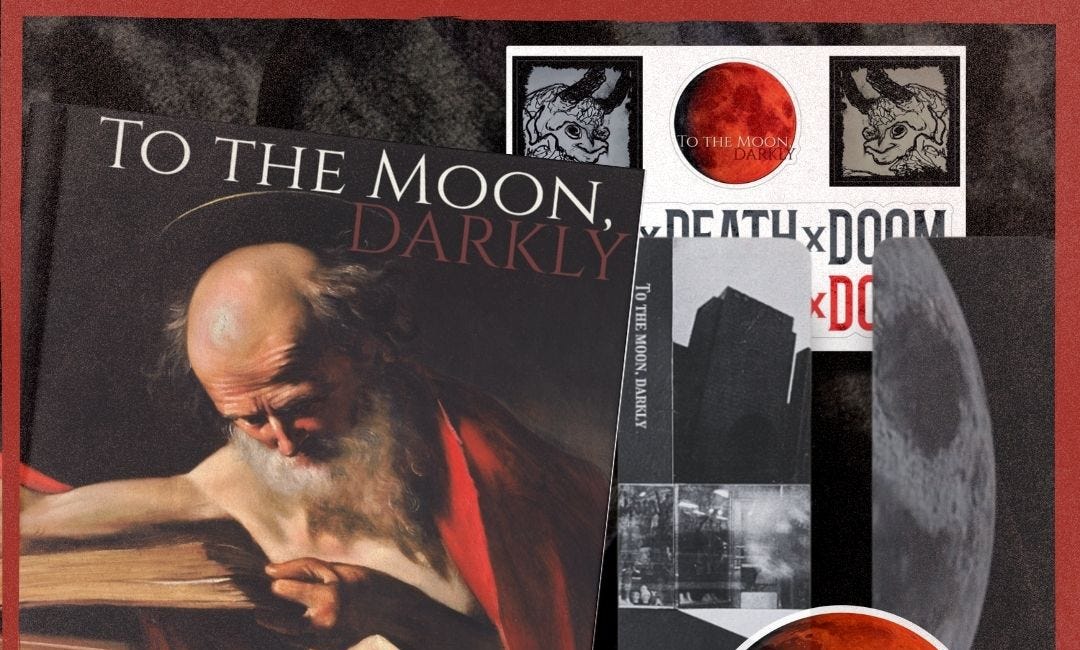 Nascent Night Press Presents: To the Moon, Darkly by Pablo Báez