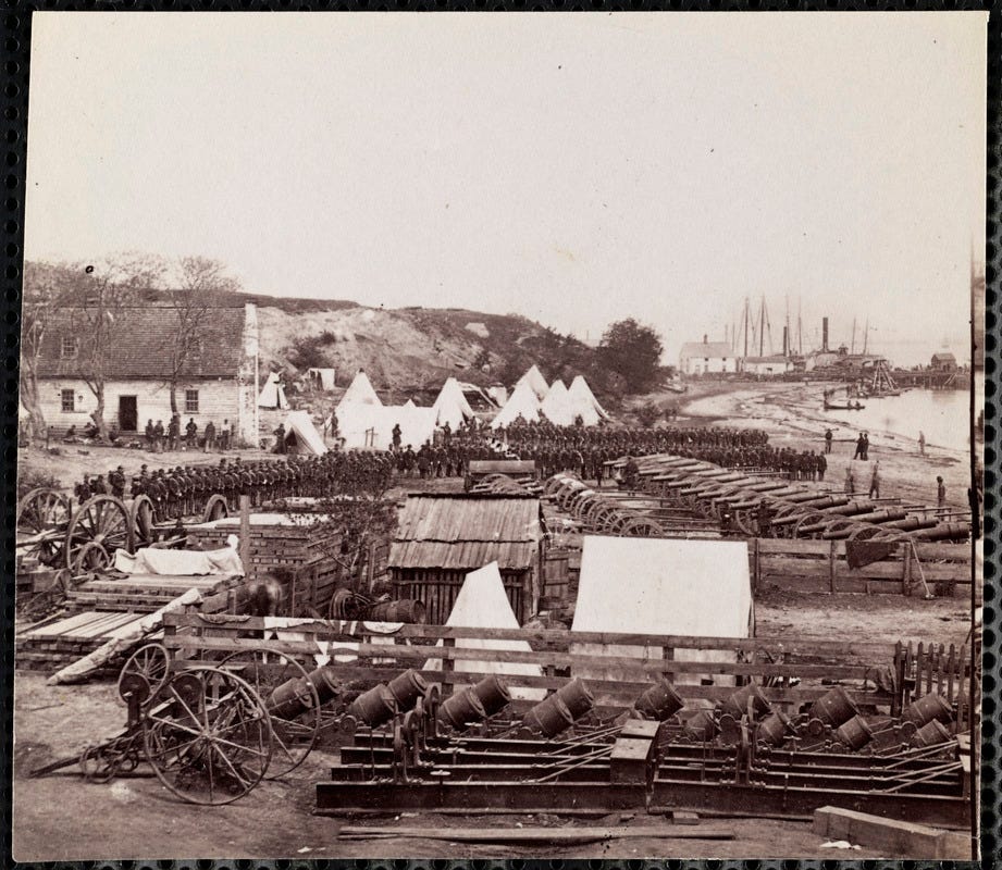 Yorktown Virginia Artillery Park at landing - Digital Commonwealth Yorktown Virginia Artillery Park at landing - Digital Commonwealth