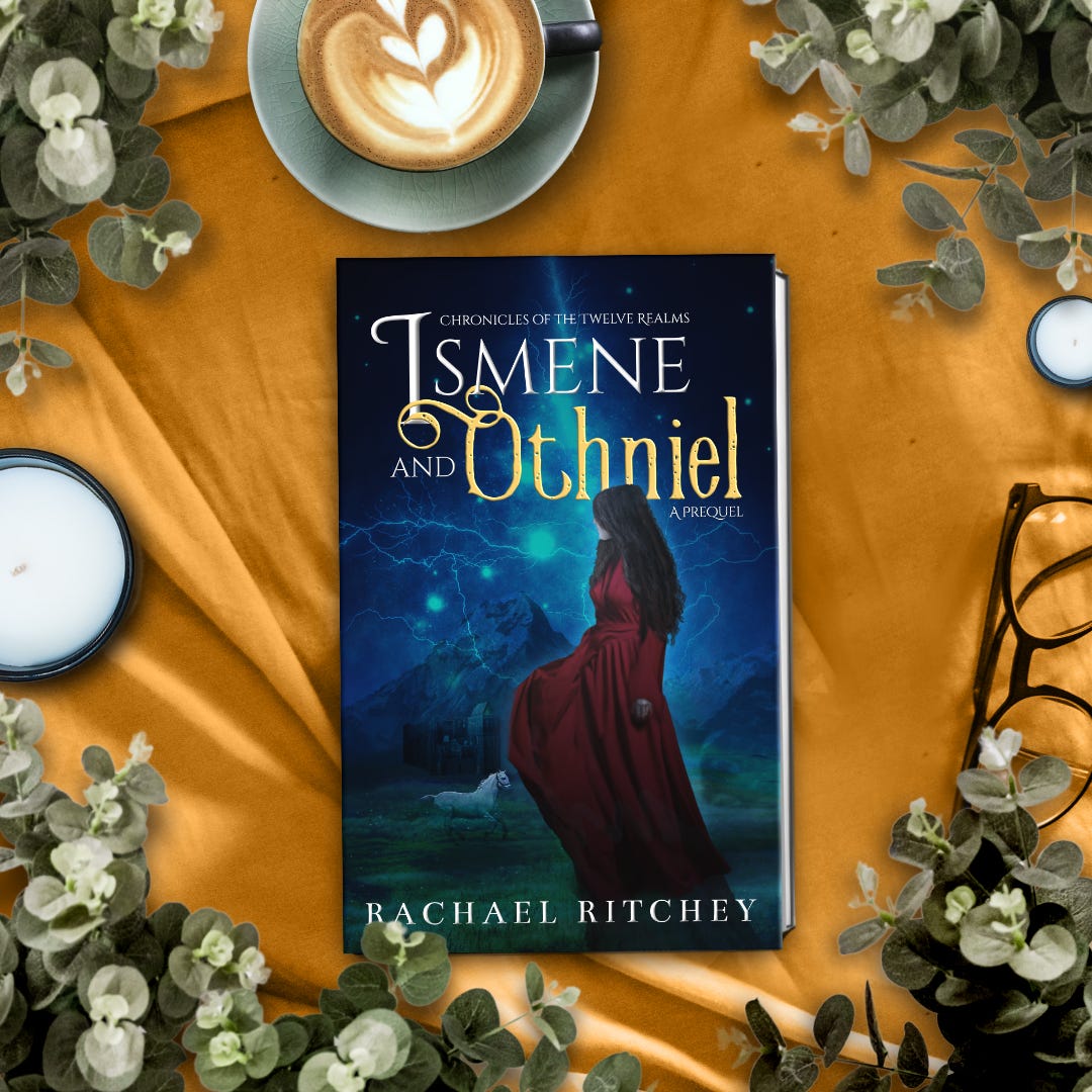 image of a book cover with temporary title Ismene and Othniel image of a book cover with temporary title Ismene and Othniel