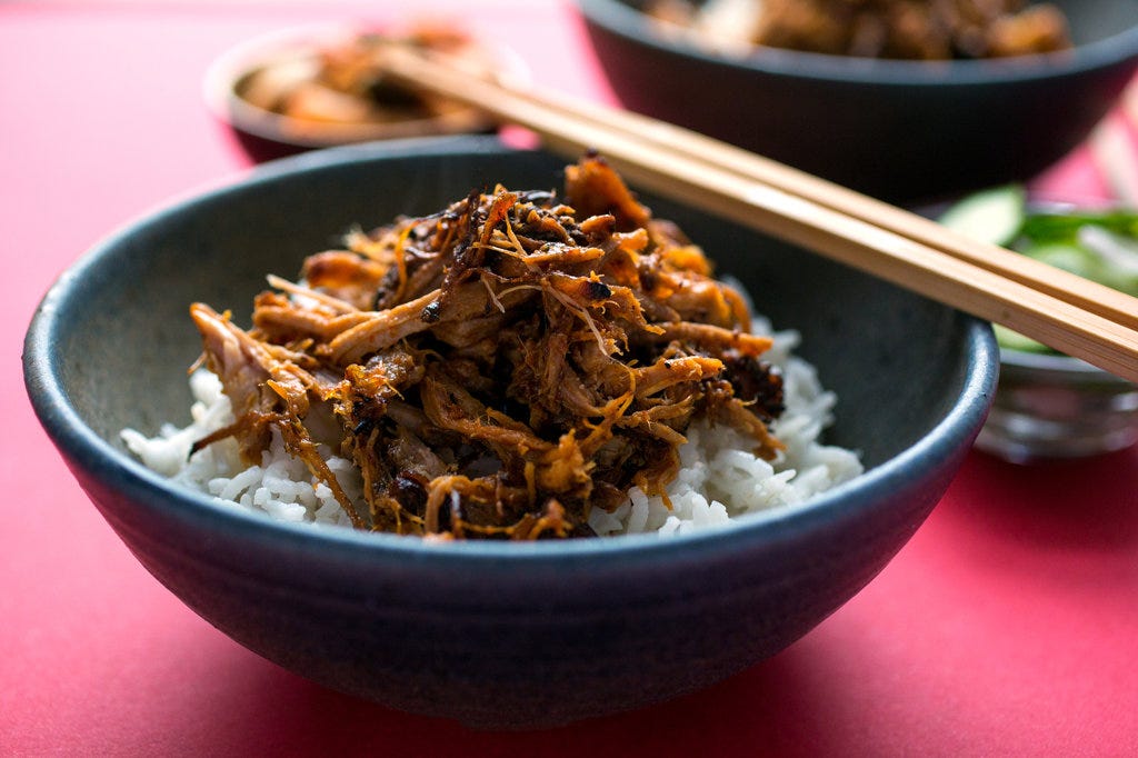 Pressure Cooker Spicy Pork Shoulder