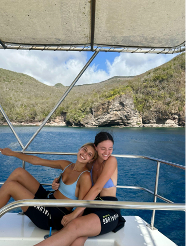Two women on a boat

AI-generated content may be incorrect.