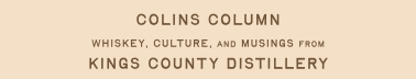 Colin's Column