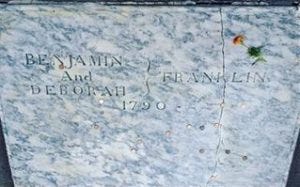 Ben Franklin's Gravestone