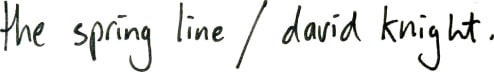 The Spring Line