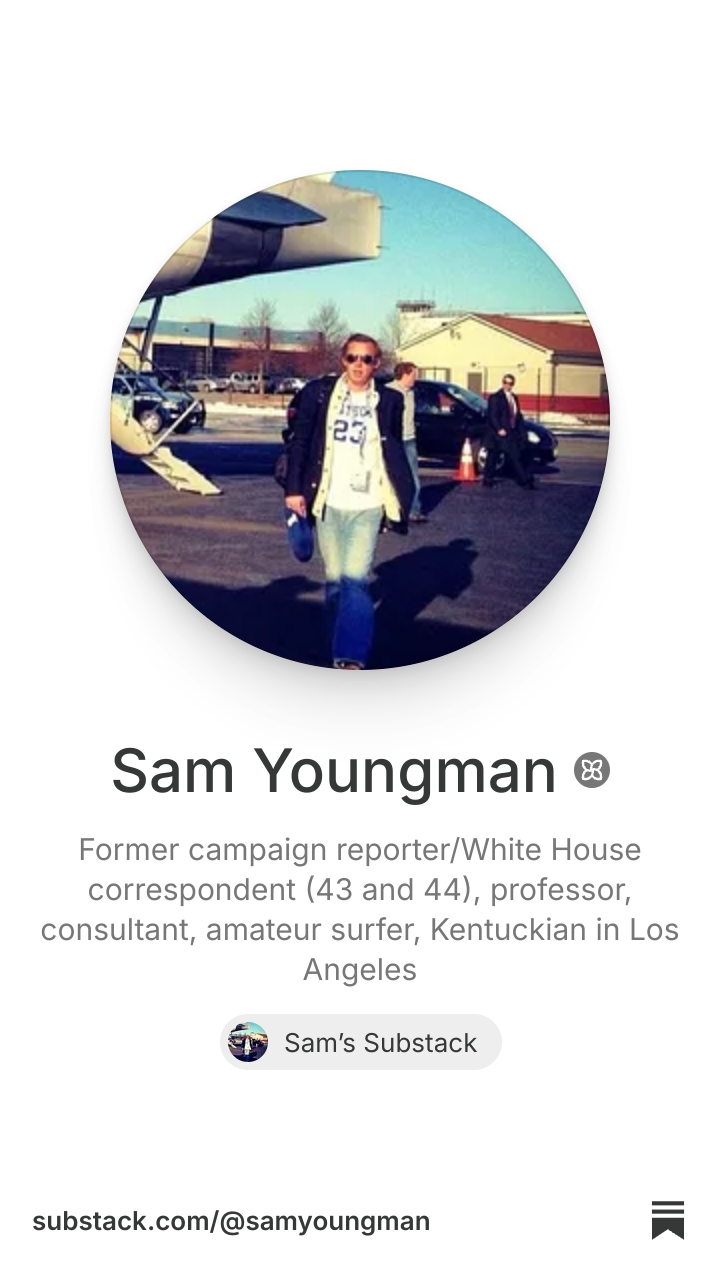 Sam Youngman | Substack