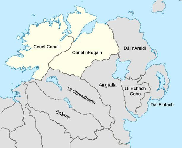 Airgialla's nine minor kingdoms and their relationship to Cineal ...
