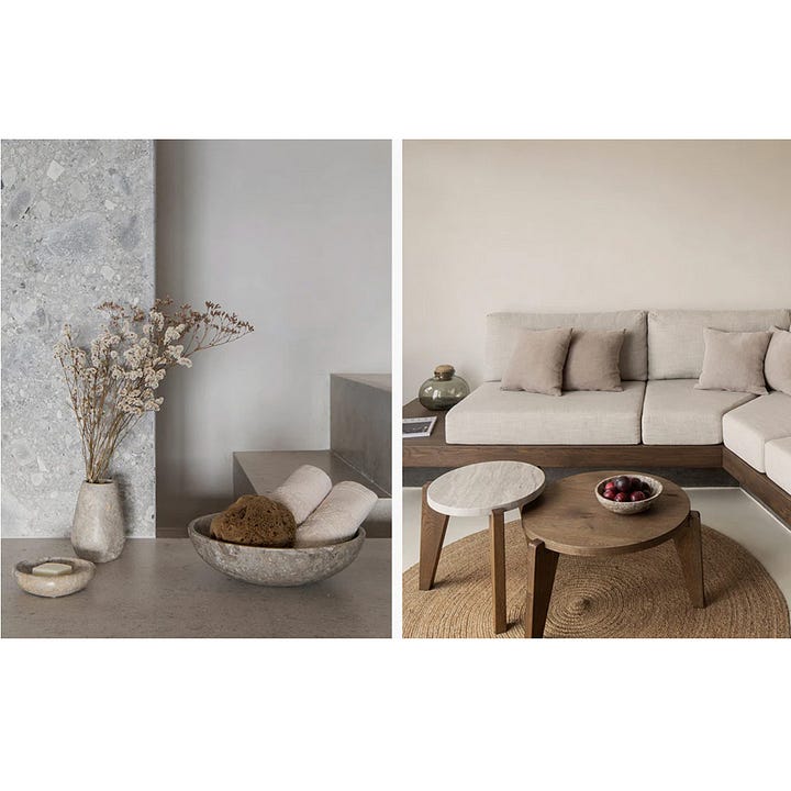 Interiors in Colours of Nature