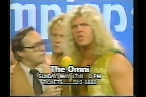 Jim Crockett & Tommy Rich, Michael Hayes, Robert Gibson