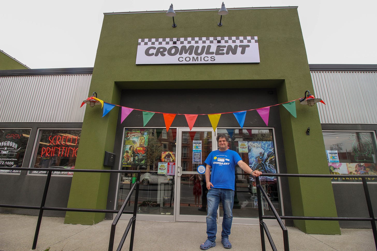 Meet Cromulent Comics, Troy's newest perfectly fine store, image size:1456x971