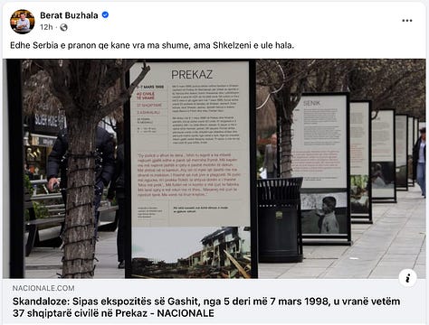 Seria e Postimeve te Berat Buzhalës, 27 Mars, 2026.